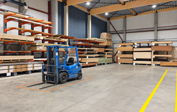 5S warehouse wood